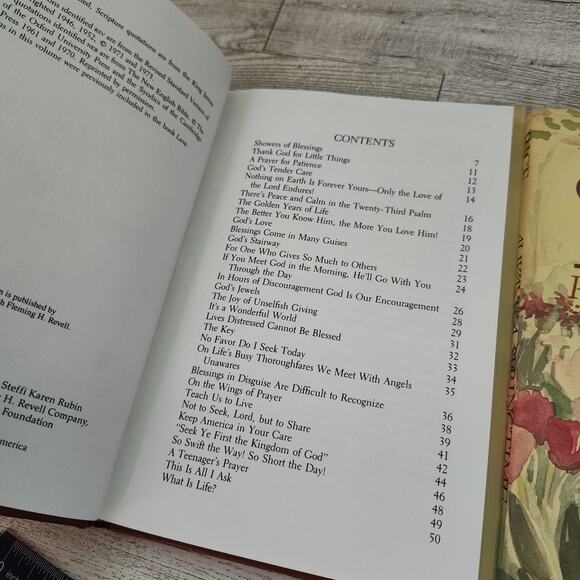 HELEN STEINER RICE Lot of 2 Hardcover Poem Books SHOWERS OF BLESSINGS / SPRING - Picture 6 of 14